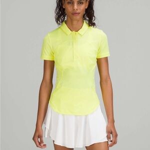 Lululemon Quick-Drying Short Sleeve Polo Shirt